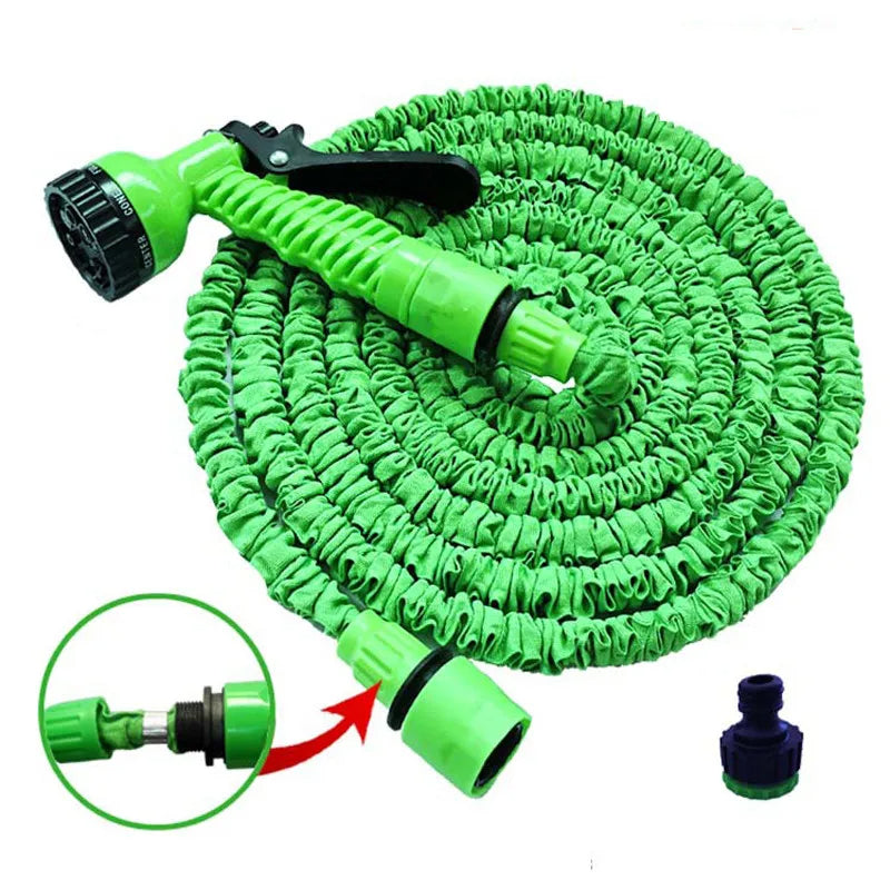 Garden Hose Pipe 100ft Magic Hose Expandable Stretch Hosepipe with Spray Gun