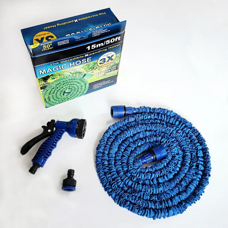 Garden Hose Pipe 100ft Magic Hose Expandable Stretch Hosepipe with Spray Gun