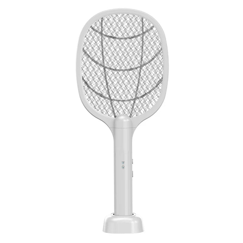 2 in 1 Rechargeable Electronic Mosquito Bat/Racket, Insect Killer Lamp